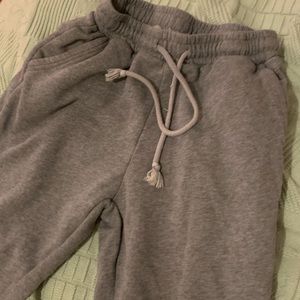 Snug green Shein sweatpants
